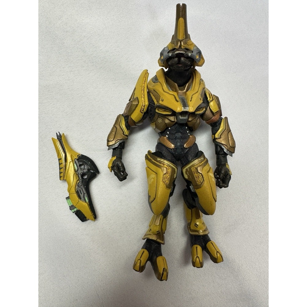 MCFARLANE HALO REACH SERIES 4 ELITE GENERAL GOLD/YELLOW